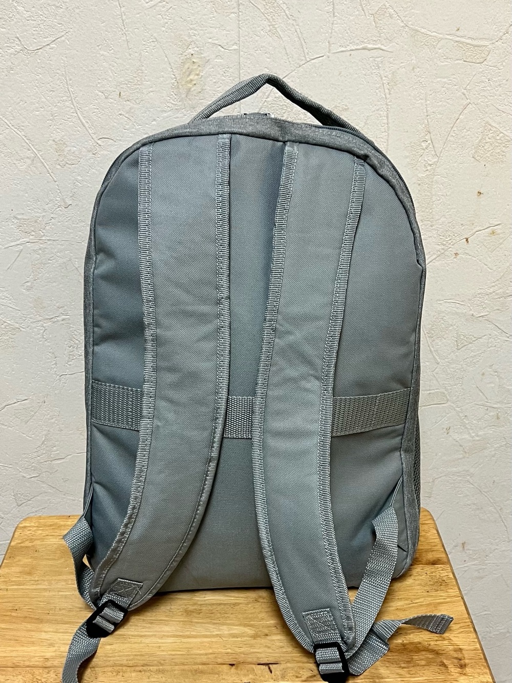 Coca Cola Gray Backpack with Red Script Logo - Picture 4 of 10